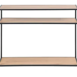 Fabrique de Styles Console 3 étagères en chêne et métal - Senzo* Consoles