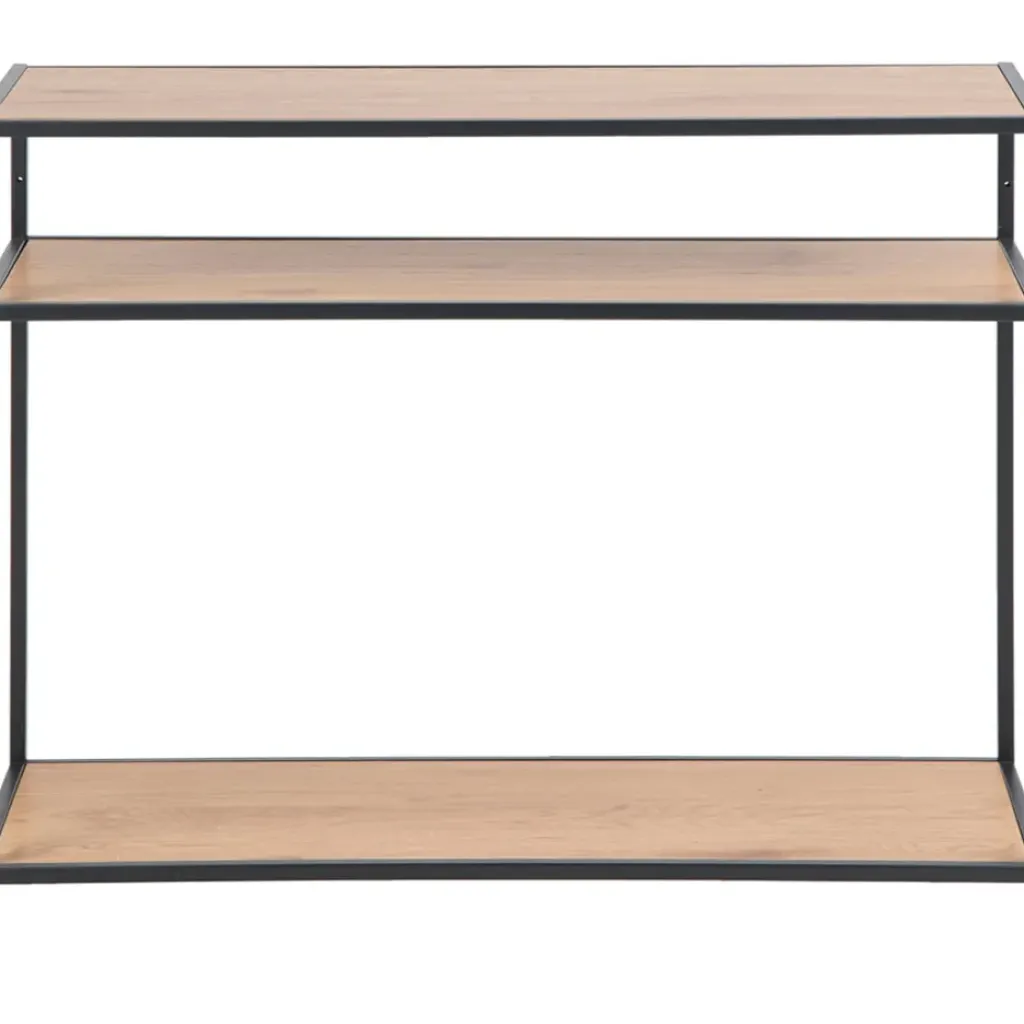 Fabrique de Styles Console 3 étagères en chêne et métal - Senzo* Consoles