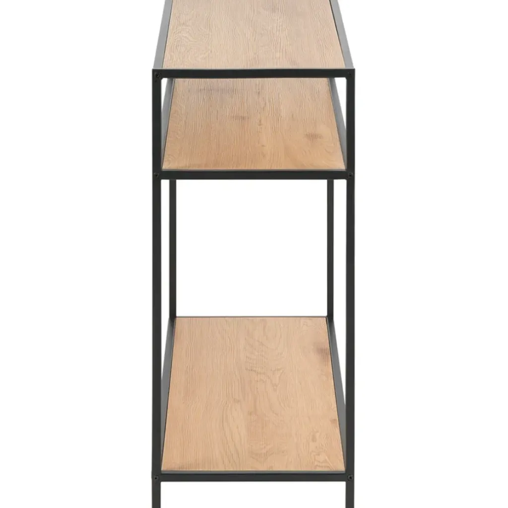 Fabrique de Styles Console 3 étagères en chêne et métal - Senzo* Consoles