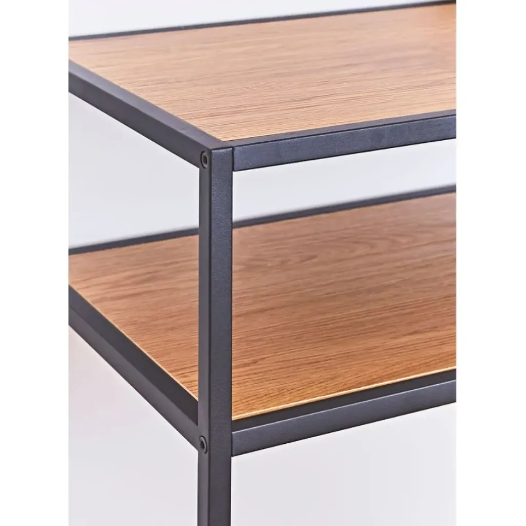 Fabrique de Styles Console 3 étagères en chêne et métal - Senzo* Consoles