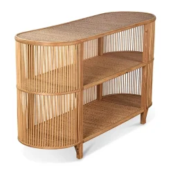 Fabrique de Styles Console 2 étagères en rotin - Romeo* Consoles