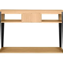 Fabrique de Styles Console 1 tiroir en chêne massif - Manny* Consoles
