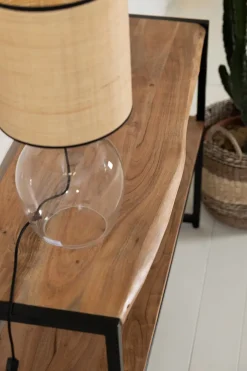 Fabrique de Styles Console en acacia et pieds en fer noir - Brooklyn* Consoles