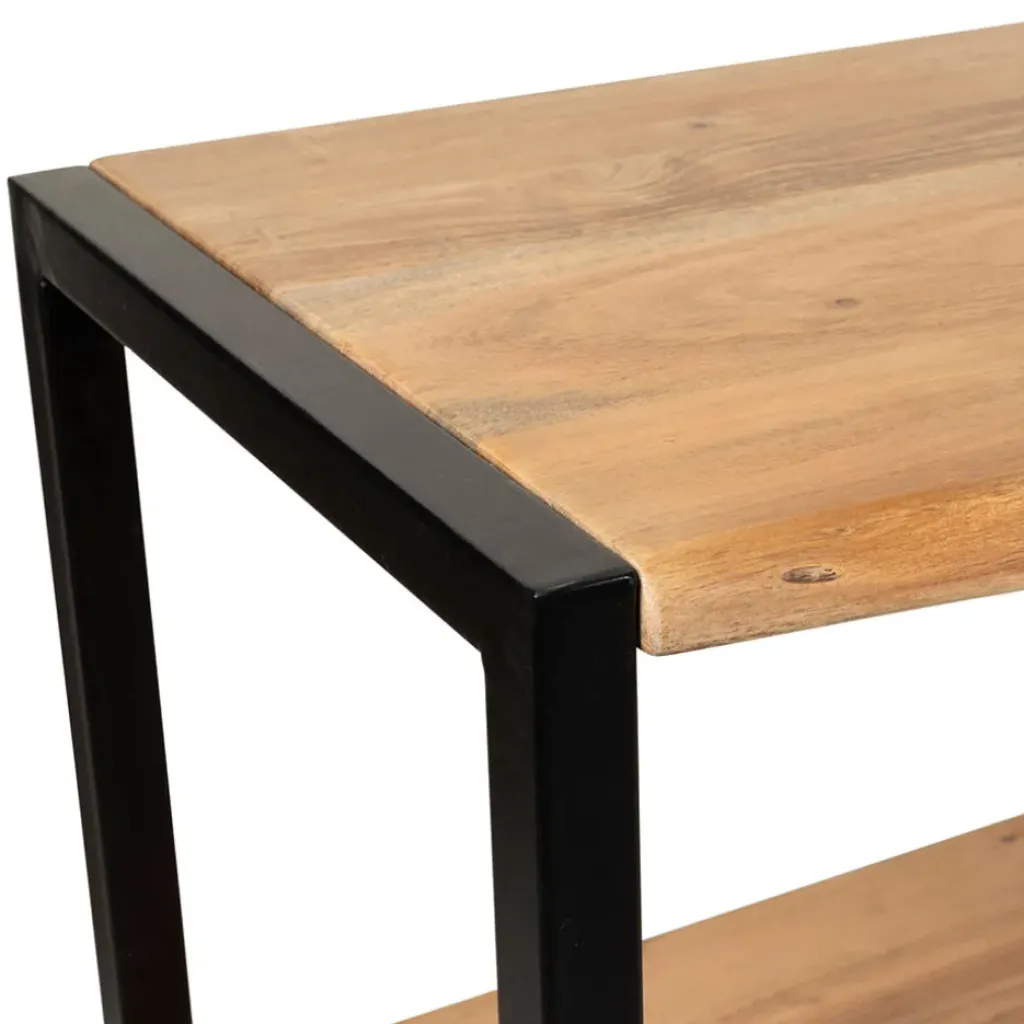 Fabrique de Styles Console en acacia et pieds en fer noir - Brooklyn* Consoles