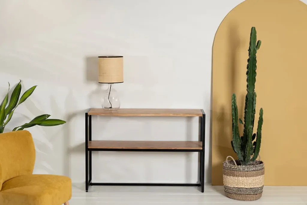 Fabrique de Styles Console en acacia et pieds en fer noir - Brooklyn* Consoles