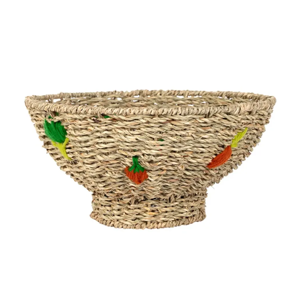 Fabrique de Styles Corbeille en jonc de mer d28cm - P'tit Légume* Paniers Et Corbeilles