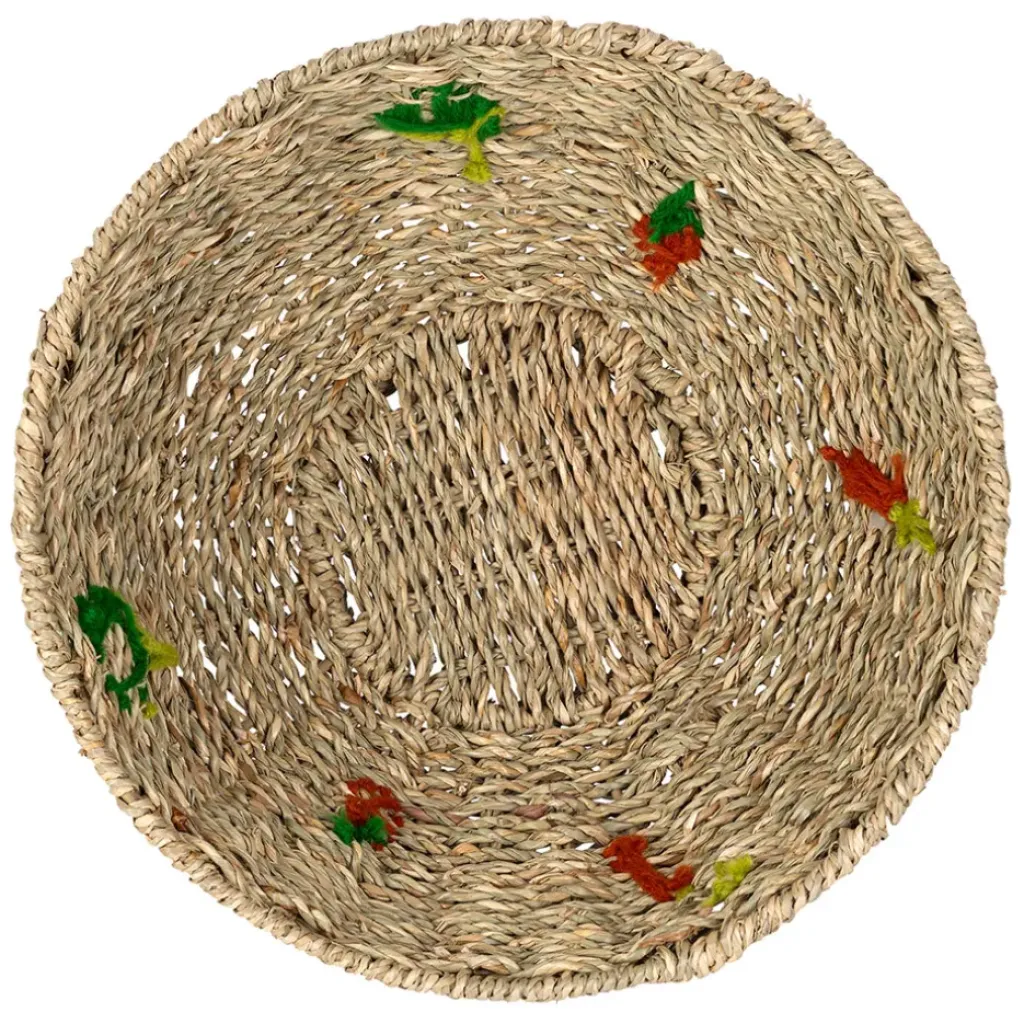 Fabrique de Styles Corbeille en jonc de mer d28cm - P'tit Légume* Paniers Et Corbeilles