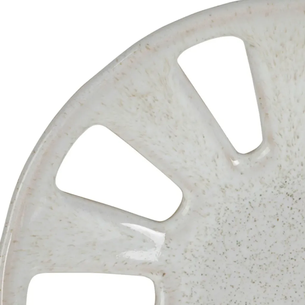 Fabrique de Styles Coupe en grès moucheté d23cm - Organic* Plats Et Saladiers