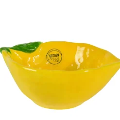 Fabrique de Styles Coupelle citron en dolomite 16x12cm* Bols Et Coupelles