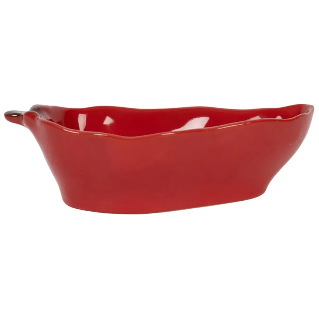 Fabrique de Styles Coupelle en forme de piment en grès 18x8.5cm* Bols Et Coupelles