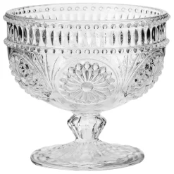 Fabrique de Styles Coupelle sur pied chambord en verre* Bols Et Coupelles