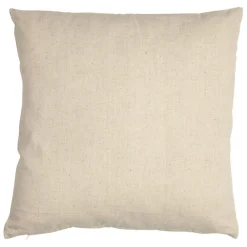 Fabrique de Styles Coussin en coton et lin naturel et jaune pale 45x45cm - A la ferme* Coussins Et Housses