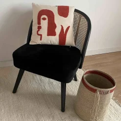 Fabrique de Styles Coussin en coton naturel et 40x40cm* Coussins Et Housses