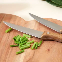 Fabrique de Styles Couteau steak en inox et bois - Ablis* Couverts