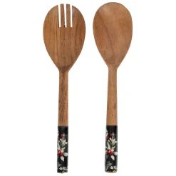 Fabrique de Styles Couverts de salade en manguier - Airelle* Ustensibles De Cuisine