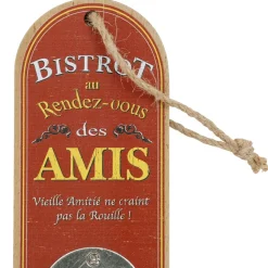 Fabrique de Styles Décapsuleur de poche rouge et jaune - Bistrot Des Amis* Ustensibles De Cuisine