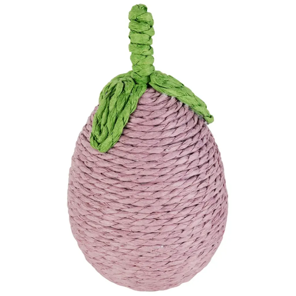 Fabrique de Styles Déco aubergine en corde mauve et vert - P'tit légume*Enfant Déco