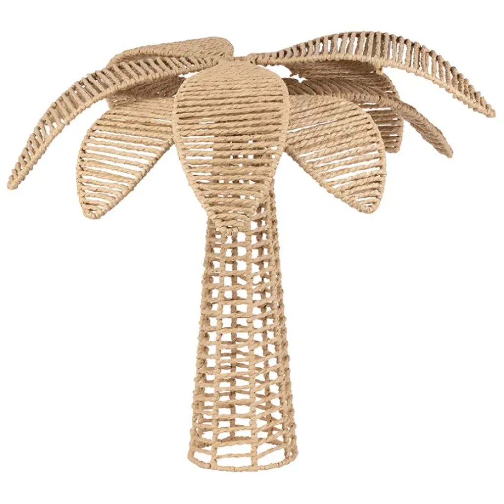 Fabrique de Styles Déco grand palmier en corde et fer h45cm - Palma* Petits Objets Déco