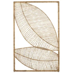 Fabrique de Styles Déco murale feuilles le en jute - floraly* Déco À Suspendre Et Adhésive