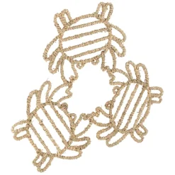 Fabrique de Styles Déco trio de crabes en jonc de mer - borneo* Petits Objets Déco