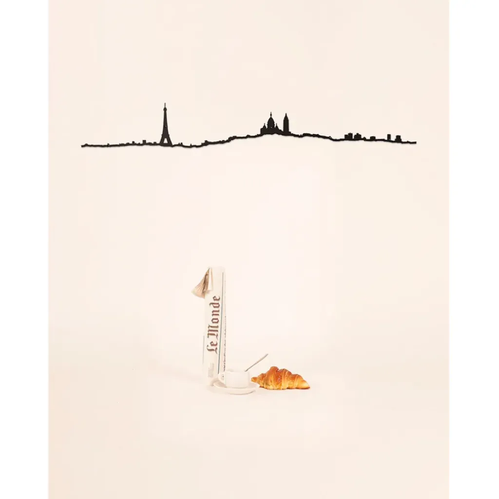 Fabrique de Styles Décoration murale ligne Paris 50cm* Déco À Suspendre Et Adhésive