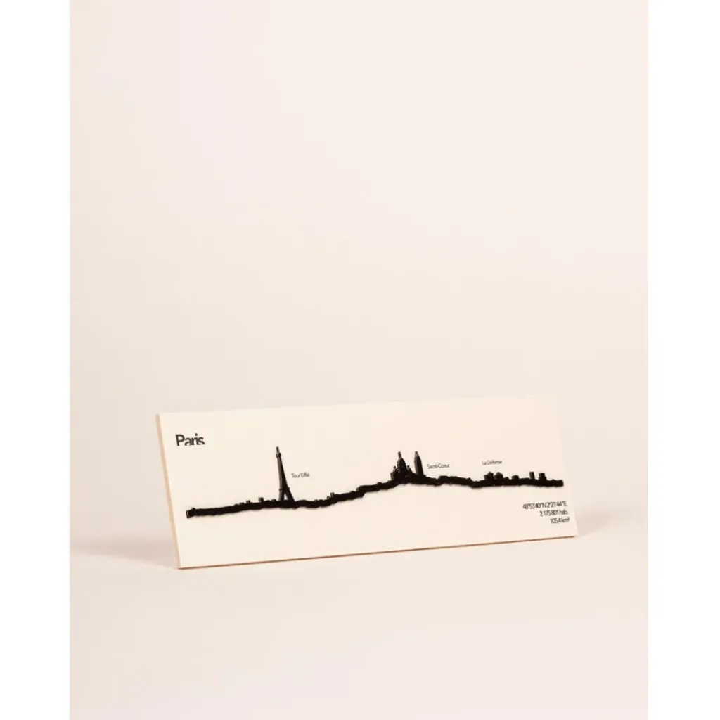 Fabrique de Styles Décoration murale ligne Paris 50cm* Déco À Suspendre Et Adhésive