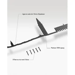 Fabrique de Styles Décoration murale ligne venise 50cm* Déco À Suspendre Et Adhésive