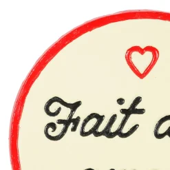 Fabrique de Styles Dessous de plat "fait avec amour" en fonte d24cm - Fontnel* Accessoires De Table
