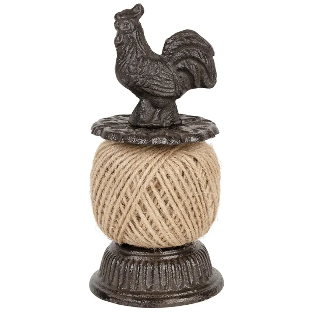 Fabrique de Styles Dévidoir à ficelle en fonte - Basse-Cour* Ustensibles De Cuisine