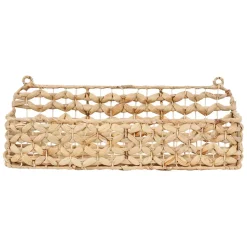 Fabrique de Styles Etagere murale un été a la mer en jacinthe d'eau et fer* Étagères Murales