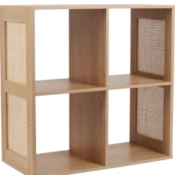 Fabrique de Styles Etagère module 4 cases 66x66cm - Baia* Bibliothèques Et Étagères