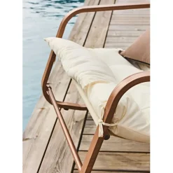 Fabrique de Styles Fauteuil de jardin à bascule beige - Miami*Enfant Chaises, Fauteuils|Jardin
