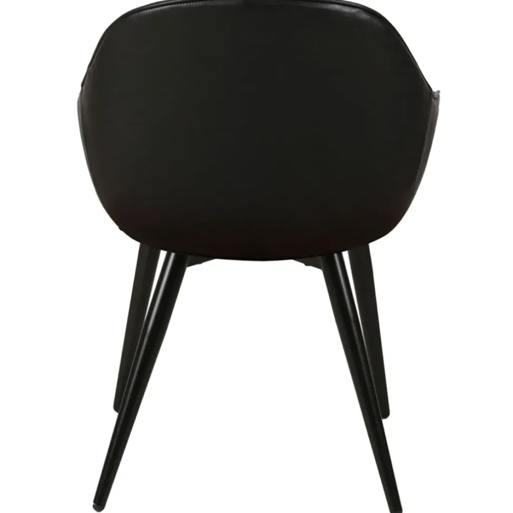 Fabrique de Styles Fauteuil de salle à manger effet cuir - Ben* Chaises