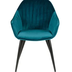 Fabrique de Styles Fauteuil de salle à manger en velours - Ben* Chaises