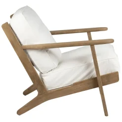 Fabrique de Styles Fauteuil en coton et chêne - Laureli* Fauteuils