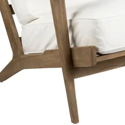 Fabrique de Styles Fauteuil en coton et chêne - Laureli* Fauteuils