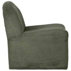 Fabrique de Styles Fauteuil en tissu côtelé - Minimal* Fauteuils