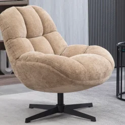 Fabrique de Styles Fauteuil pivotant en tissu - Molto* Fauteuils
