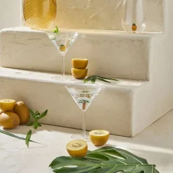 Fabrique de Styles Gobelet ananas en verre 60cl - Colorea* Verres À Eau Et Gobelets