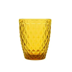 Fabrique de Styles Gobelet en verre ambré 22cl - Diamond* Verres À Eau Et Gobelets