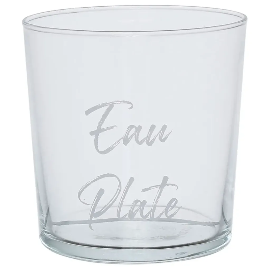 Fabrique de Styles Gobelet "eau plate" en verre 36cl - Bodega* Verres À Eau Et Gobelets
