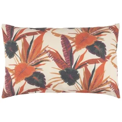 Fabrique de Styles Housse coussin en tissu et coton 50x30cm - Palmera* Coussins Et Housses