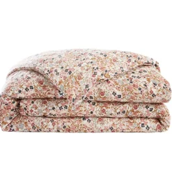 Fabrique de Styles Housse de couette en gaze de coton imprimée pampa 260x240cm - Capucine* Housses De Couette