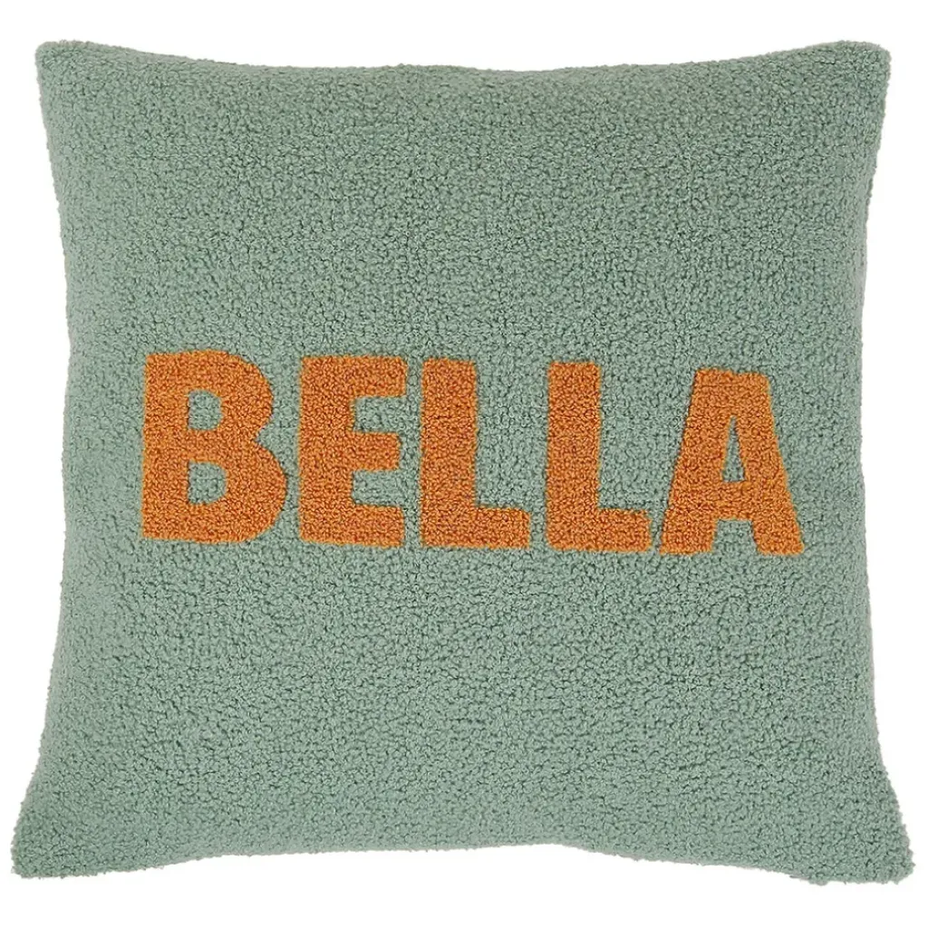 Fabrique de Styles Housse de coussin bouclette "Bella" et camel 45x45cm - Funky* Coussins Et Housses