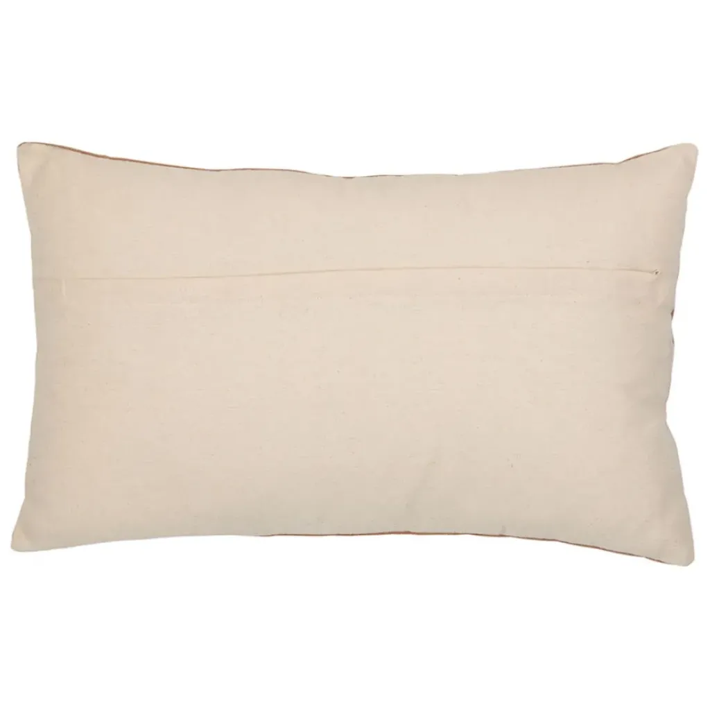Fabrique de Styles Housse de coussin brodée en coton 50x30cm - Nomadea* Coussins Et Housses