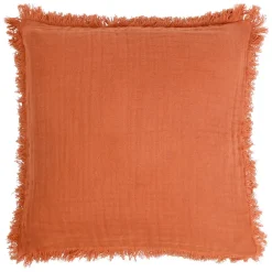 Fabrique de Styles Housse de coussin earth notes 45x45cm gaze de coton* Coussins Et Housses