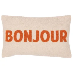 Fabrique de Styles Housse de coussin en bouclettes 50x30cm - Funny* Coussins Et Housses