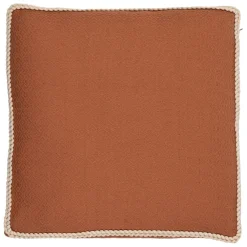 Fabrique de Styles Housse de coussin en coton terracotta 45x45cm - Seguia* Coussins Et Housses