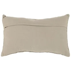 Fabrique de Styles Housse de coussin en coton gris et doré 50x30cm - Flocon* Coussins Et Housses