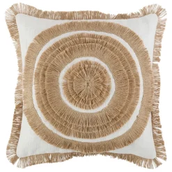 Fabrique de Styles Housse de coussin en coton et jute 45x45cm - Cordine* Coussins Et Housses